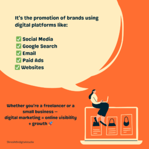 “SEO PPC and SMM as core digital marketing specializations infographic”